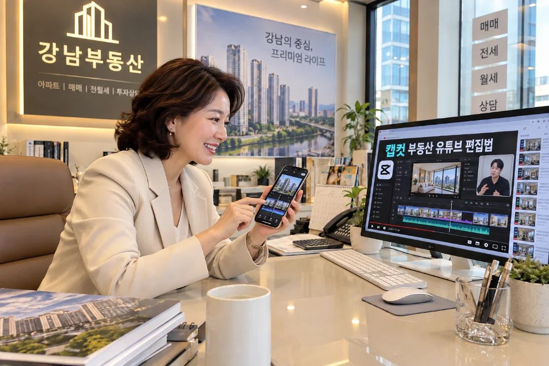 AI 영상 제작 화면